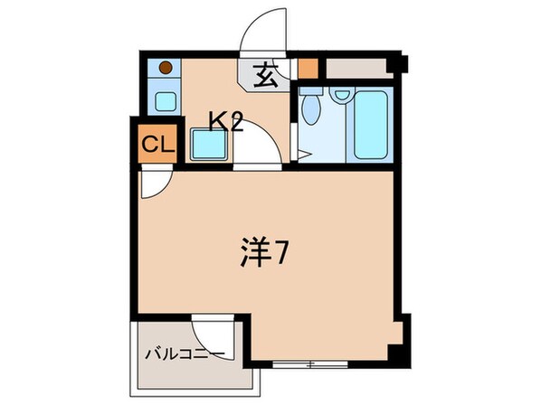 ニュ－フロンティア２１の物件間取画像